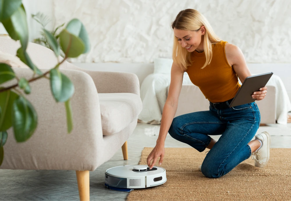 used robot vacuum cleaner